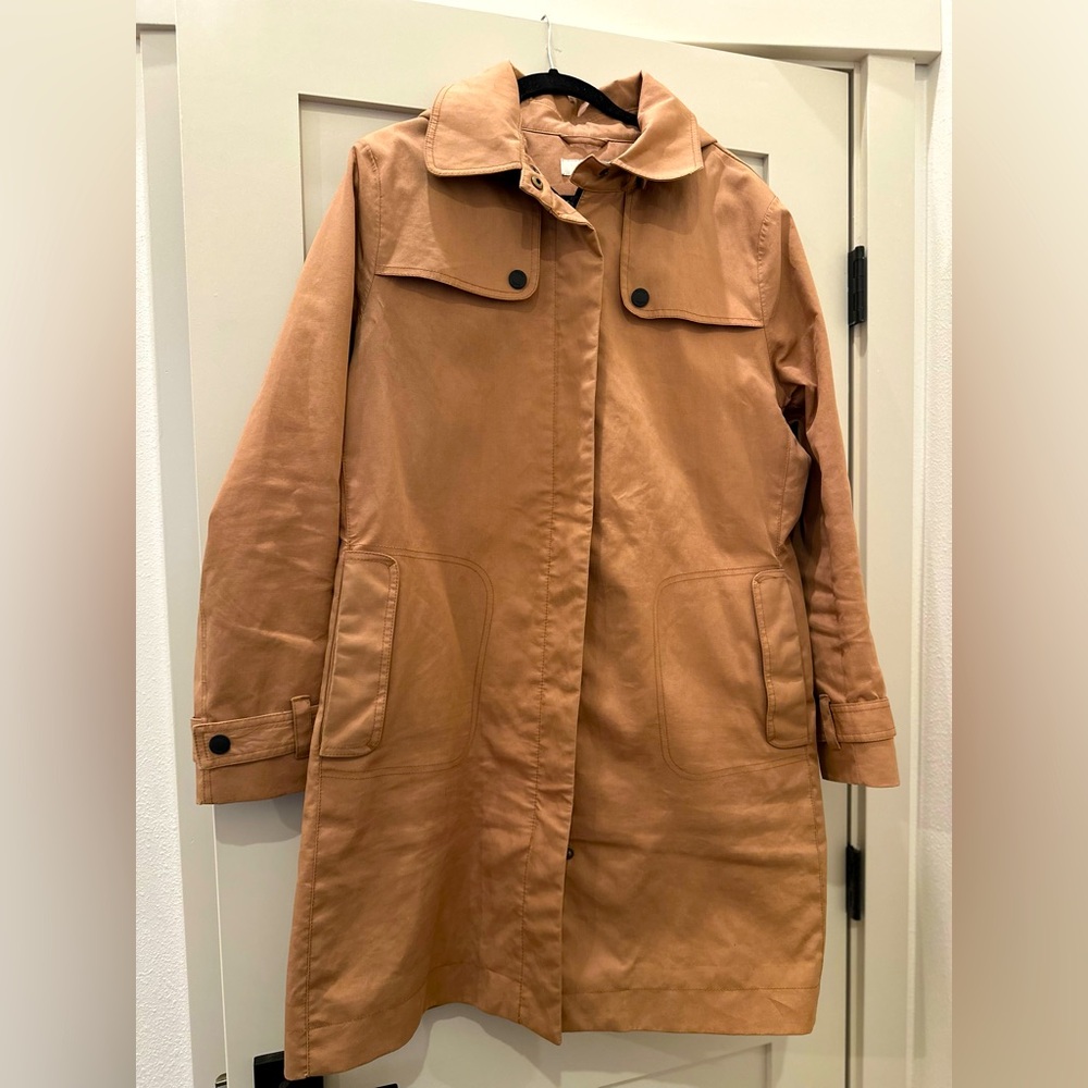 Boden Fleece Lined Trench Coat